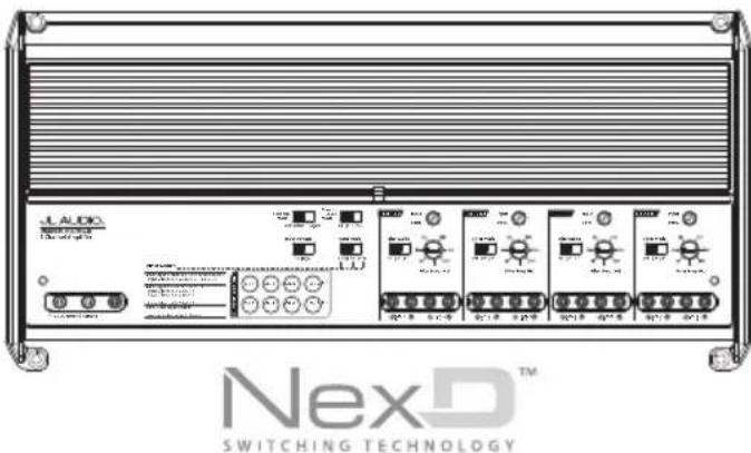 JL Audio XD8008v2 - Amplificateur 800 W 8 canaux - 1