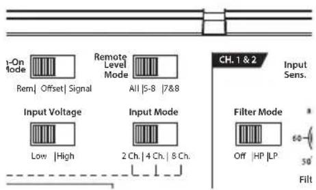 JL Audio XD8008v2 - EINGANGSTEIL - 2
