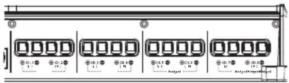 JL Audio XD8008v2 - SPEAKER OUTPUTS - 1