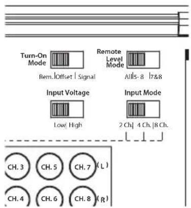 JL Audio XD8008v2 - OPCIONES DE ENCENDIDO - 1