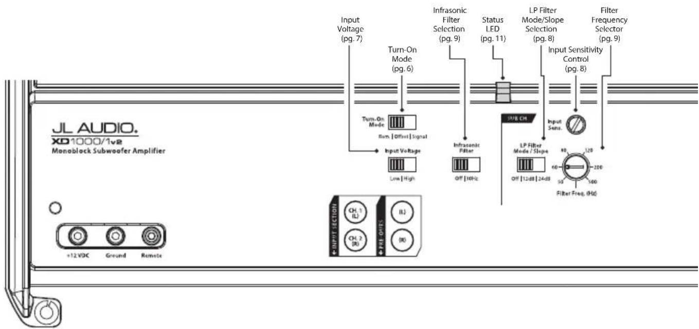 JL Audio XD10001v2 - NUMERO DE SERIES - 1