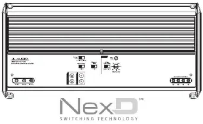 JL Audio XD10001v2 - 1000W Monoblock Class D Subwoofer Verstärke - 1