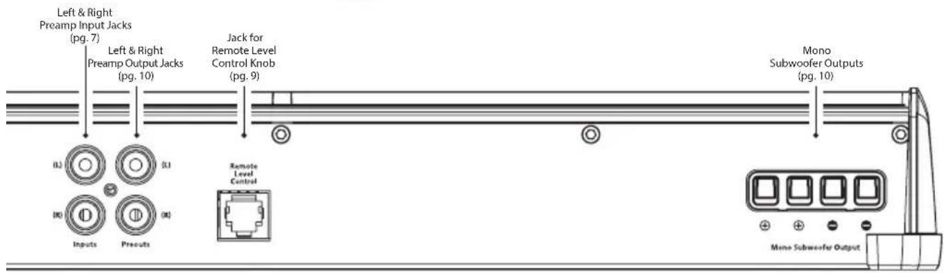 JL Audio XD10001v2 - Consideraciones relativas a la calidad: - 1