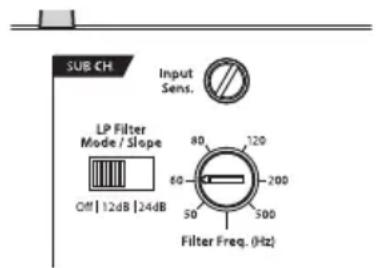 JL Audio XD10001v2 - FILTER CONTROLS - 1