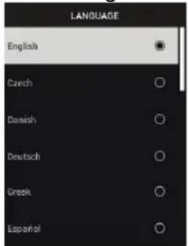 Extech IRC130 - Sous-menu OPTIONS - 13