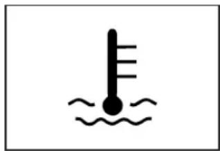 CADILLAC SRX (2009) - Témoin de température du liquide de refroidissement - 1