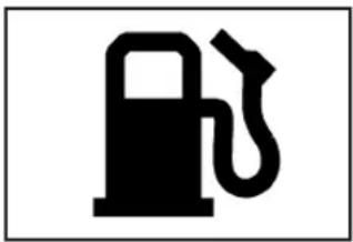 CADILLAC SRX (2009) - FUEL LEVEL LOW (niveau de carburant bas) - 1