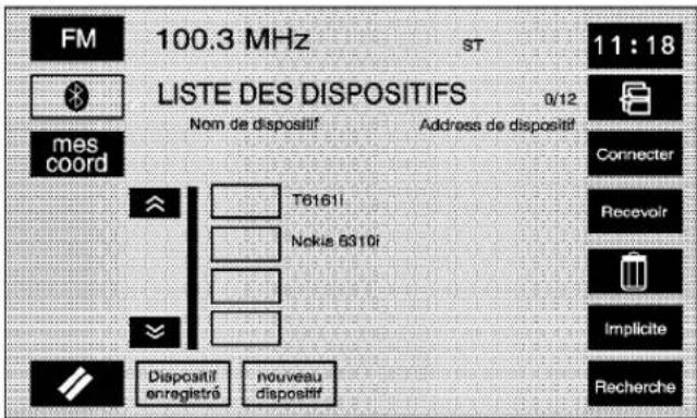 CADILLAC STS (2010) - Réglagedevotretéléphone Bluetooth ^MD - 1