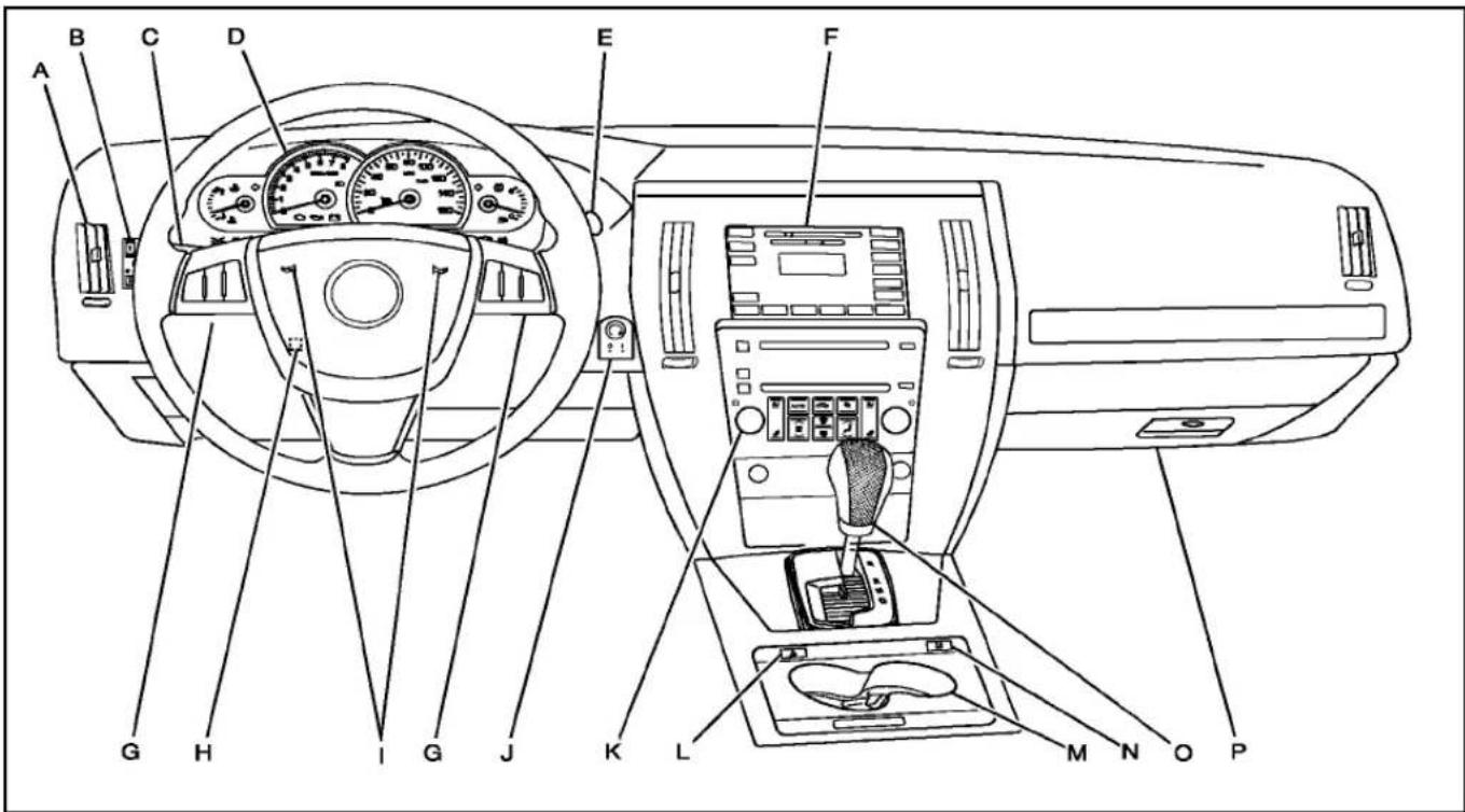CADILLAC STS (2010) - Section1Enbref - 1