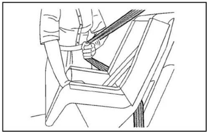 CADILLAC STS (2010) - Fixationd'unappareilderetenue pourenfantenpositionsiègearrière - 2
