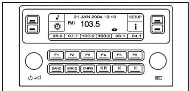 CADILLAC STS (2010) - Fonctionsduvéhicule Autoradio(s) - 1
