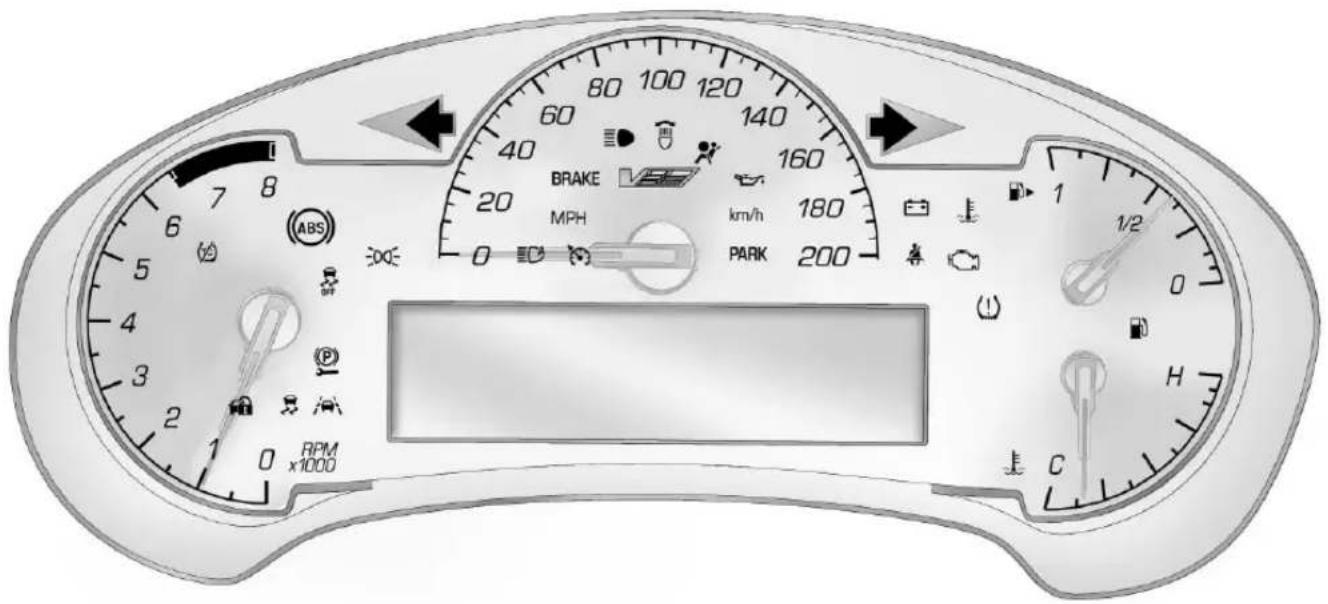 CADILLAC ATS (2016) - Combinéd'instruments - 2