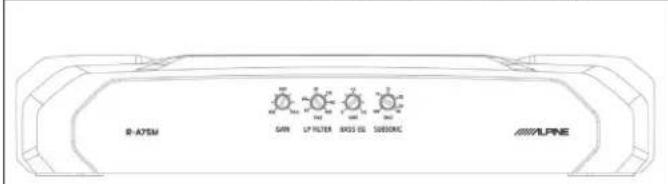 ALPINE SW8D2 - Recommended Amplifier settings - 1