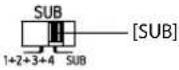 ALPINE SA60M - Diagrama básico de conexiones del S-A55V - 3