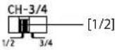 ALPINE SA60M - Diagramme de raccordement de base du S-A55V - 2