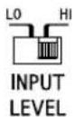 ALPINE SA60M - ① Speaker Input Level Switch - 2