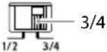 ALPINE RA75M - Diagramme de raccordement de base du R-A60F - 1
