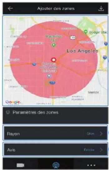 Thinkware U1000 - Ajouter une zone Geo-Fence - 5