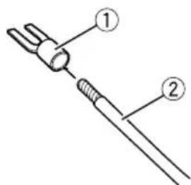 PIONEER GMA5702 - 2Fixezlescossesauxextrémitésdesfils. - 1