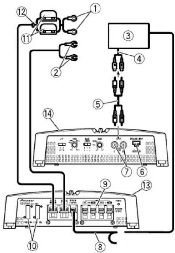 PIONEER GMA5702 - Schémadeconnexion - 1