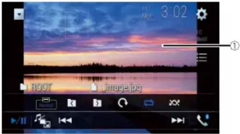PIONEER AVICW6600NEX - Écran d'image fixe - 1