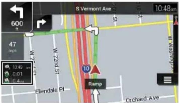 PIONEER AVICW6600NEX - Naviguer dans le champ de données - 1