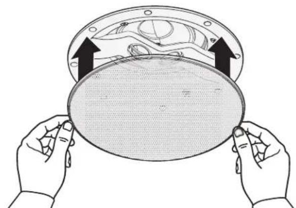 BOSE Virtually Invisible 791 series II - Säleikön kiinnittäminen - 1