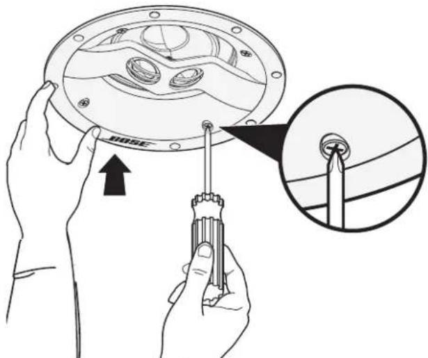 BOSE Virtually Invisible 791 series II - Instalación del altovoz - 2