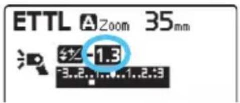 CANON Speedlite 600EX IIRT - Correction d'exposition au flash☆ - 4