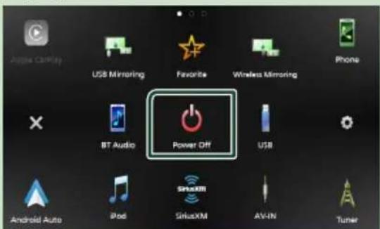 JVC KWV960BW - Appuyez sur [Power Off]. - 1