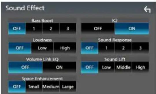 JVC KWV960BW - Effet sonore - 3
