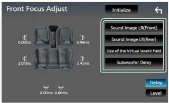 JVC KWV960BW - Mémoire de configuration audio - 1