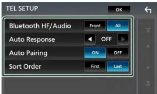 JVC KWV960BW - Configuration Mains libres - 6