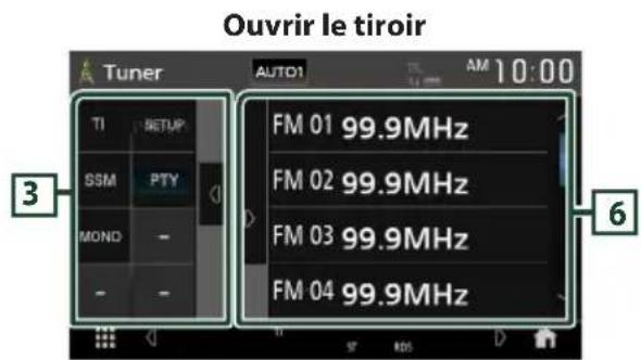 JVC KWV960BW - Utilisation de base de la radio - 2