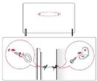 LG OLED65GXPUA - Securing TV to the Wall - 1