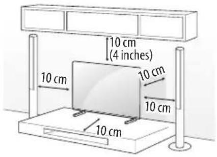 LG OLED65GXPUA - Mounting on the Table - 1