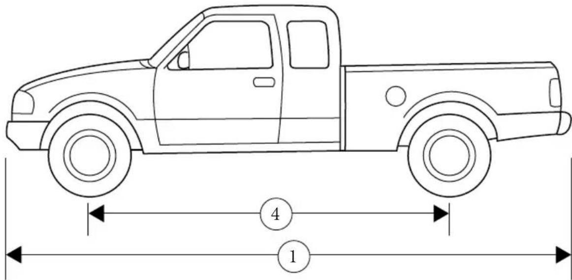 FORD Ranger (2000) - Caracte'ristiques et contenances - 1