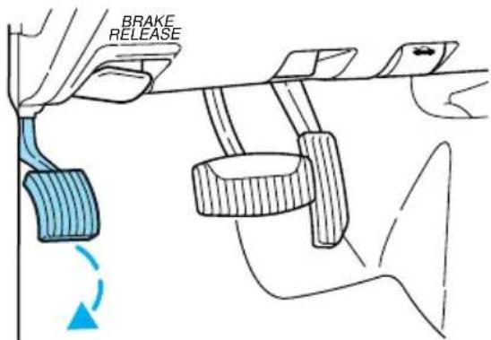 FORD Ranger (2000) - Frein de stationnement (P) - 1