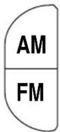 FORD Ranger (2000) - Choix de gamme AM/FM - 1