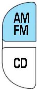 FORD Ranger (2000) - Choix de gamme AM/FM - 1