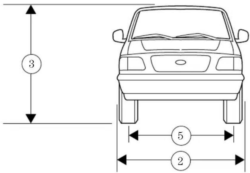 FORD Ranger (2000) - Caracte'ristiques et contenances - 1