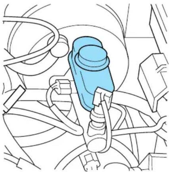 FORD Ranger (2000) - Vérification et appoint de liquide de frein - 1
