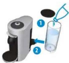 MAGIMIX Vertuo Plus & Milk - EN FIRST USE OR AFTER A LONG PERIOD OF NON-USE / PREMIÈRE UTILISATION OU APRÉS UNE LONGUE PÉRIODE D'INUTILISATION - 1