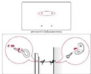 LG 55NANO90UNA - Securing TV to the Wall - 1