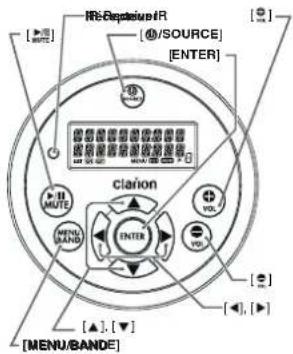 CLARION M508 - Remarque : - 1