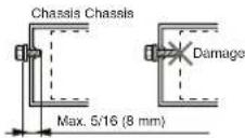 CLARION M508 - 4) Cautions on Installation - 2