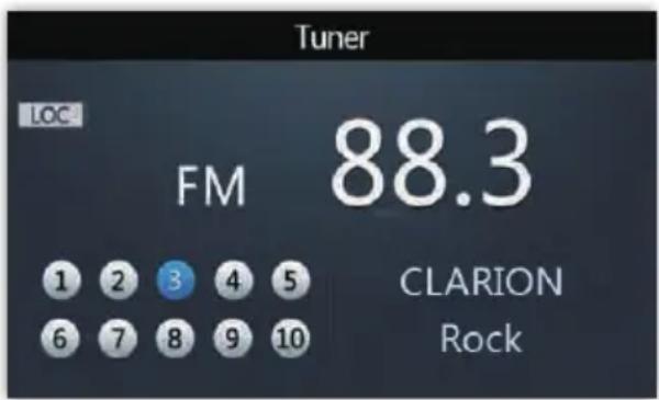 CLARION CMS4 - (AM/FM/Weather Band) - 1