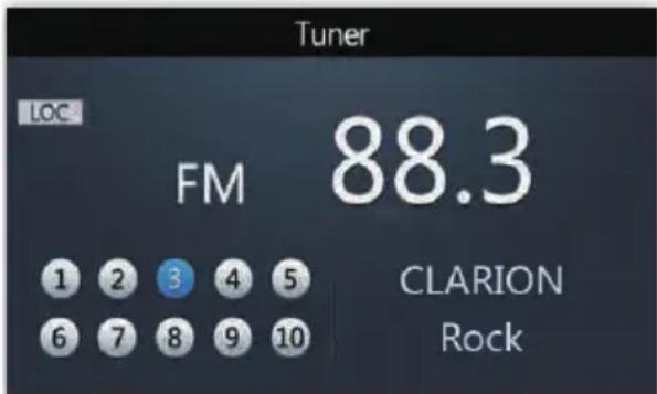 CLARION CMS4 - (FM/AM/Weather Band) - 1
