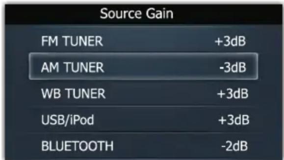 CLARION CMS4 - - Gain de source - 1