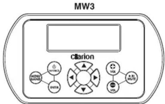 CLARION CMS4 - Optional Wired Remote Control Unit Operations - 2